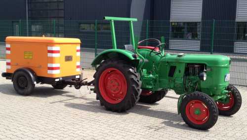 Trecker mit Generator