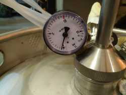 Manometer nach 1 Woche