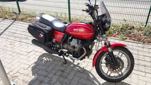 Moto Guzzi Seitenansicht